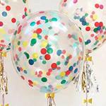 Grand Shop Multicolor Confetti Balloons