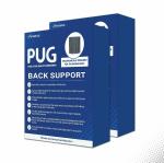 Pug Back Support (Pack of 2) | The Ultimate Solution for Back Pain Relief