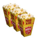 Festiko Team PK Popcorn Boxes (Set of 10 Pcs), Ipl Theme Popcorn Boxes, Cricket Party Props, Ipl Cricket party supplies