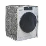 Classic Front Load Washing Machine Cover for Siemens 6.5 Kg, 7 Kg, 7.5 Kg, 8 Kg, 8.5 Kg & 9 Kg | 63CmsX63CmsX81Cms| Black, Grey Pack of: 1 Washing Machine Cover