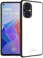 Aviaaz Oppo F21 Pro 5G Luxury Glass White Back Cover