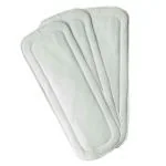 Teeny Weeny White Microfiber Cloth Diaper Insert Pads (0 - 2 Y+ ) Set of 3