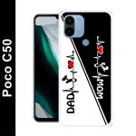 Gabroo Multicolor Silicon Grip Case Mobile Back Cover for Poco C50