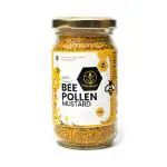 Shiva Organic Mustard Bee Pollen - 100% Pure Natural - Plant Based Protein, Energy Booster - 125g