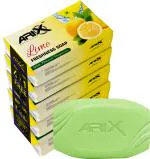 ARIX Lime Soap with Freshness of Lemon Moisturized Skin for All Skin Types Set of 4+1