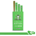 BONGCHIE Trippy Baba Organic Hemp Blunt Cones | Pre-Rolled Cones l King Size | Box of 25 | Tobacco-Free l Nicotine-Free l THC-Free