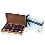 Zoroy Luxury Chocolate Diwali Peacock Feather Box of 15 assorted chocolate pralines - 150 gms