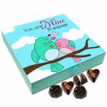 Chocholik Valentines Day Chocolate Gift Box, 9 Piece, 108 Grams