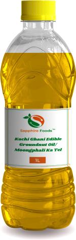 Organic Sapphire Foods Groundnut Oil 1 L