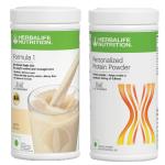 Herbalife Nutrition Weight Loss Combo Vanilla 500gm + Protein Powder 400gm Plant-Based Protein (900 g, Pack of 2)