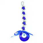 pujaNpujari Feng Shui Turtle Evil Eye Nazar Suraksha Wall and Car Hanging for Good Luck Prosperity & Success Decorative Showpiece