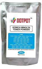 Dotpot Powder for use in Konica Minolta TN321 / TN324 / TN216 / Bizhub C220 / C224 / C258 / C280 / C284 / C308 / C360 / C364 / C368 Color Cyan.
