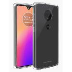 Casotec Soft TPU Back Case Cover for Motorola Moto G7 - Clear