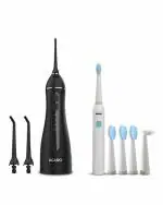 AGARO Cosmic Lite Sonic Toothbrush and Ultra Plus Oral Irigator Portable Multicolor
