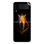 GADGETSWRAP Printed Vinyl Skin Sticker for Samsung Galaxy Z Flip 3 - monoceros