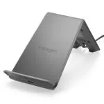 Spigen F303W Ver 1. Wireless Charger Fast Qi Certified 10W Charging Pad Compatible with iPhone, Galaxy, OnePlus & Other Qi Devices - Black