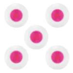 Fybros Pink F Ring Led Spot Pop Lights For Home False Ceiling - 2 Watts, 5 Pc