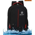 Hoxy Medium size light weight and waterproof bag for college/office/tuition uses 16 L Laptop Backpack (Red)