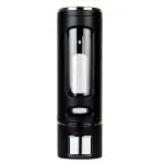 Sellzy Wall Mount Liquid Soap Dispenser 400 ml (Black, 1 Piece)
