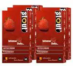 Stout Extra Dotted Strawberry Flavoured Condoms for Men- 10 Count |Pack of 5