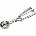 Voluse Stainless Steel Ice Cream Scoop Ice Cream Serving Spoon Scooper - Silver