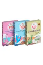 Num Num Ragi Wheat Rice Combo Cereal | 3 packs of 200 Gms each