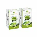 Roots and Stems Instant Premix Lemongrass Green Coffee, 20 Sachet - Pack of 2