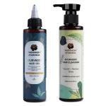 Padmakshi Ayurveda Ayurvedic Hair Oil (200ml) + Ayurvedic Hair Cleanser (200ml) For Strengthening|Hair Nourishment (Combo of 2)