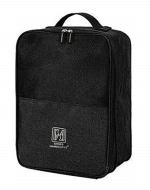 Handcuffs Travel Shoe Bags Multipurpose Portable Travelling Shoe Holder Storage Bag Footwear Organiser Pouch (Black)