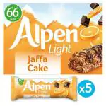 Alpen Light Jaffa Cake Bar (Pack Of 5)
