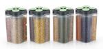 E Jalsa Air Tight 4 Section 2500ml Kitchen Storage Container ( Set of 4)