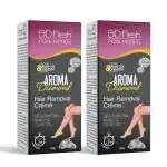 BIOFRESH Herbals Diamond Hair Removal Cream for Bikini Line, Hands & Underarms (Pack of 2)