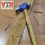 VTH BP300 Export Quality Deavy Duty Ball Peen Hammer with Hickory Handle 300grams