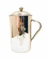 Shri Hari Art Villa High Quality Stainless Steel Water Jug - 2000 ml 20 x 14 x 14 cm