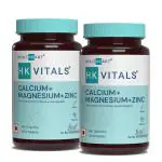 HealthKart HK Vitals Calcium Magnesium & Zinc Tablets with Vitamin D3, Calcium Supplement for Women and Men, For Bone Health & Joint Support, 120 Calcium Tablets