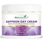 She Essentials Saffron Nourishing Face Cream, Day Cream| Spf 30| Deep Moisturization 50gm