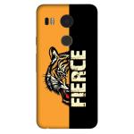 aadia LG Nexus 5x PRINTED MOBILE SKIN STICKER DECAL LAMINATION (PERFECT FIT/ONLY BACK/MATTE FINISH)