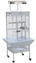 Birds' Park Bird Cage Imported for Grey Parrot Eclectus Sun Conure Cockatiel & Lovebird TOP PLAY