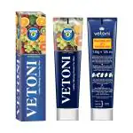 VETONI Lather Shaving Cream for Men 125g Pack of 192