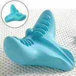 SRJMH Neck Massage Pillow Portable Cervical Spine Massager Acupressure Neck Shoulder Pillow