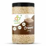 Organic Purify White Sesame Seeds/ Safed Til Tal/High in Nutrient (Pack of 600 g)