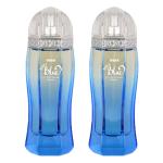 Ossa Aqua Blue Eau De Parfum 100ml Perfume With Fresh And Citrusy Notes | Premium EDP For Men | Long Lasting Fragrance Ideal For Glamorous Evenings (Pack of 2)