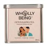 Wholly Being Detox Kahwa Tea with for skin glow and gut detox (20 tea bags)