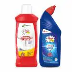 Mazic Combo of Liquid Toilet Cleaner and Bathroom Cleaner - Pack of 2 (1LTC+1BC)