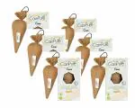 BHAKTI 2 SHAKTI MAKING WORSHIP SPECIAL CamPure Camphor Cone (Sandalwood) | Pack of 6 | Room, Car and Air Freshener & Mosquito Repellent