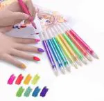 Ample Wings 8 Pcs Set Nail Art Painted Pen Drawing Nail Point Pen DIY Nail Art Sketch