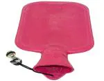 Duckback Original Leakproof Hot Water Bag Bottle with Metal Cap for Pain Relief, Back pain, Neck pain, Stomach pain etc (Large 1.5 litres , Pink)