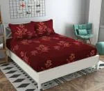 PRECISE FABRICS Elastic Fitted Bedsheet Double Bed