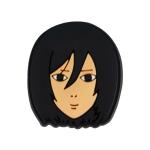 YellowCult Pack of 2 Shoe charms for Clog Shoes, Wristband Charm, Shoe, Bracelet Decoration or Party Gifts [Mikasa - Attack on Titan]