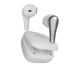 ACwO DwOTS 515 Truly Wiresless Earbuds | 50H Playtime | AI-ENC Technology | 50ms Low Latency Gaming TWS | BasSBoomX | Real Drivers Earbuds Headphones (Pearl White)